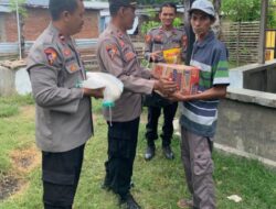 Peduli Sesama, Masing-Masing Bag Polres Sumbawa Salurkan Bantuan Kemanusiaan Untuk Negeri