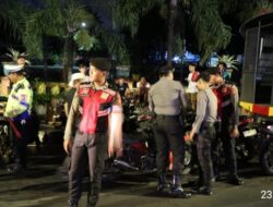 Intens Patroli KRYD Kembali Polresta Mataram Amankan 15 Motor Di Jalan Udayana