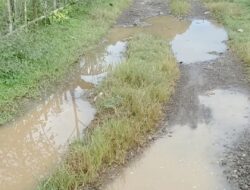 Parah…Begini Penampakan Jalan Masuk Dusun Kaluku, Kecamatan Bantimurung, Kabupaten Maros ?