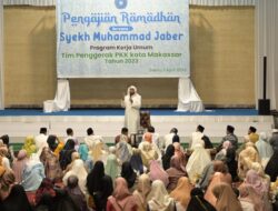 Perkuat Imtaq, TP PKK Kota Makassar Gelar Pengajian Ramadan bersama Syekh Muhammad Jaber