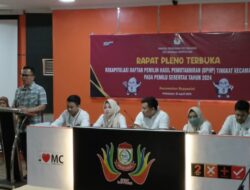 Camat Rappocini Hadiri Rapat Pleno Terbuka Rekapitulasi DPHP Tingkat Kecamatan Pada Pemilu Serentak Tahun 2024