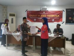 Camat Wajo Hadiri Rapat Pleno Terbuka Rekapitulasi DPHP Tingkat Kecamatan Pada Pemilu Serentak Tahun 2024