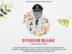 Danny Pomanto: Pemkot dan Masyarakat Makassar Berduka Atas Meninggalnya Wakil Bupati Luwu   