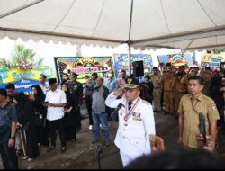 Wali Kota Danny Pimpin Pelepasan dan Persemayaman Almarhum Rapsel Ali Secara Militer