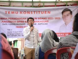 Eric Horas Sebut Warga Kelurahan Lajangiru Keluhkan Soal Bantuan UMKM dan Lonjakan Harga Bahan Pokok Jelang Lebaran