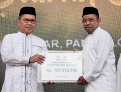 Wali Kota Danny Pomanto Hingga Sekda Makassar Bayar Zakat Lewat Baznas   