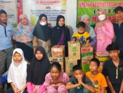 Tanamkan Karakter Peduli dan Berbagi, UPT SPF Pannampu II Makassar Bagikan Takjil bagi Pengguna Jalan dan Pasantren