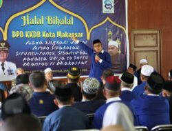 Danny Pomanto Hadiri Halal Bi Halal KKDB Kota Makassar, Pererat Tali Silaturahmi dengan Warga Barru