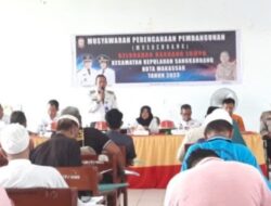 Buka Musrenbang Kelurahan, Camat Sangkarrang Harap Pembangunan Terealisasi