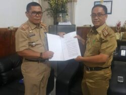 Pejabat Dinas Perpustakan Lakukan Kunjungan Silaturahmi ke Dinas Pendidikan Kota Makassar