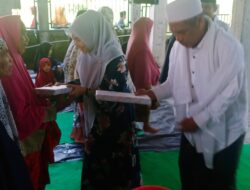 Ponpes Nurul Ittihad Gelar Pengajian Umum dan Halal Bihalal,Megawati Zamroni Santuni Anak Yatim Piatu dan Dhuafa