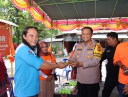 Kapolres Lombok Tengah didampingi PJU dan Kapolsek Praya Hadiri Peringatan Hari Buruh