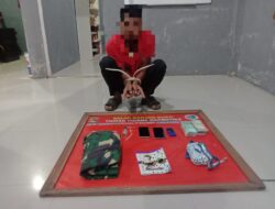 Sat Res Narkoba Polres Lombok Tengah Tangkap Satu Terduga Pengedar Narkoba di Desa Batunyala