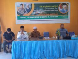 NTB Jurnalis Edu Care (JEC) Mulai Beraksi, Kini SMPN I Jonggat Jadi Sasaran Pertama