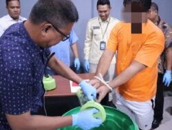 Satresnarkoba Polres Loteng Musnahkan Barang Bukti Sabu-sabu