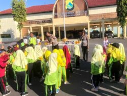 Polres Lombok Tengah Terima Kunjungan Wisata Belajar TK IT GMC Puyung.