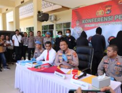 Polres Lombok Tengah Ungkap Kasus Tindak Pidana Narkotika, Tiga Terduga Diamankan