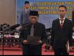 Pesan Bupati Loteng saat Pelantikan dan Pengambilan Sumpah Pejabat Tinggi Pratama dan Administrator 2023