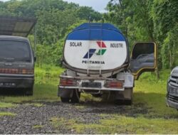 Mobil Tanki Diduga Berisi Solar 5000 Liter Yang Dititip di Mapolres Loteng di Duga Raip Entah Kemana