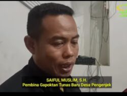 Langkah Tepat Diambil Pembina Gapoktan Tunas Baru  Dalam Menghadapi Isu Tentang Mafia Pupuk