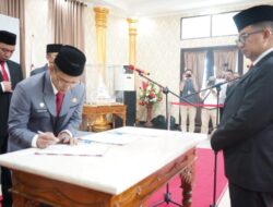 Tiga Pejabat Tinggi Pratama Dilantik