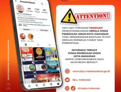 Waspada Aksi Penipuan, Catut Nama Kepala Dinas PU Makassar Tawarkan Bantuan Melalui Media Sosial