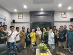 Kedis PU Makassar Gelar Silaturahmi Bersama Awak Media