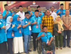 Gelora Sulsel Daftarkan Bacaleg ke KPU, Salah Satu Bacaleg Merupakan Penyandang Disabilitas