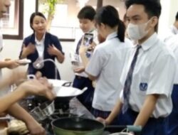 UPT SPF SMPN 54 Makassar Ikut Mission Service Learning Kelas 9 di SMP Dian Harapan