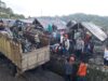 Sinergitas TNI-Polri, Bhabinkamtibmas Dan Babinsa Tangkampulit Gotong Royong Pasca Kebakaran