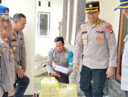 Pastikan Kesiapan Latja Diktukba Polri Gelombang I tahun 2023 , Karo SDM Polda NTB Kunker ke Mapolsek Masbagek