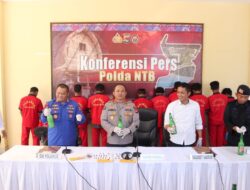 11 Terduga Pelaku Pengebom Ikan di Bima Ditangkap Tim Opsnal Dit Polairud Polda NTB