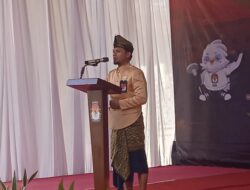 KPU  Loteng Terima Estafet Kirab Pemilu Tahun 2024 dari KPU Lotim