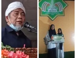 Ketua Yayasan PP Darul Muhajirin Apresiasi Santri MTS Putri yang menoreh Prestasi Tingkat Provinsi