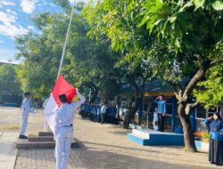 Wujud Nasionalisme, UPT SPF SMPN 24 Makassar Gelar Upacara Peringatan Hari Lahirnya Pancasila 2023