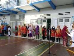 Satu Juni, UPT SPF SMPN 5 Makassar Gelar Upacara Pengibaran Bendera Hari Lahir Pancasila 2023