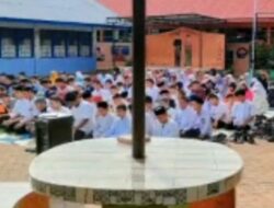 Siswa UPT SPF SDI Perumnas Makassar Gelar Shalat Dhuha Bersama