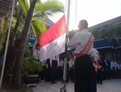 UPT SPF SMP Negeri 23 Makassar Laksanakan Upacara Peringatan Hari Lahir Pancasila 2023