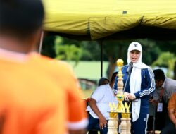 Resmi Buka Tournament Kelimutu Cup 1, Fatmawati Bakar Semangat Peserta