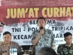 Camat Mariso Juliaman Hadiri Jumat Curhat di Penambungan