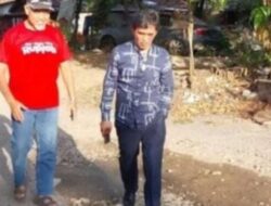 Kunjungan Dapil, Legislator Hamzah Hamid Tinjau Kondisi Drinase di Jalan Paccinongan