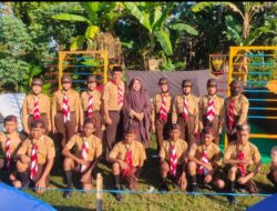 Anggota Pramuka UPT SPF SMP Negeri 32 Makassar Ikuti Perkemahan Adhyaksa Camp