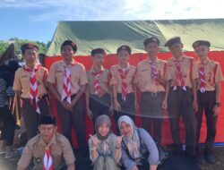 Tim Pramuka UPT SPF SMP Negeri 53 Makassar Ikuti Perkemahan Adhyaksa Camp Tahun 2023