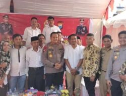 Camat Ujung Tanah Terima Kunjungan Kapolda Sulsel Salurkan Bantuan Pengadaan Fasilitas Air Bersih di Kelurahan Camba Berua