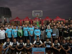 Buka Turnamen Basket 3X3 SMP-SMA Kota Makassar, Indira Yusuf Ismail Bakar Semangat Peserta
