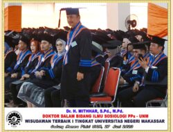 Mithar Jalani Wisudawan Terbaik I Program Doktor UNM