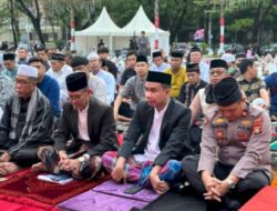Ketua DPRD Makassar Salat Idul Adha 1444 H Bareng Warga Muhammadiyah di Pantai Losari