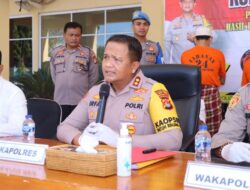 Polres Loteng Lakukan Pemusnahan Barang Bukti Hasil Ungkap Kasus dari April – Juni Tahun 2023