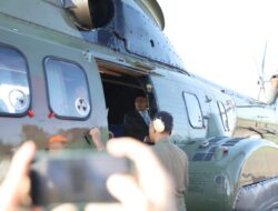 Peringati Hari Bakti TNI AU ke-76, Danny Pomanto Terbang Naik Helikopter ke Jeneponto