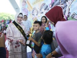 Semarak Hari Anak Nasional, Bunda PAUD Kota Makassar Gelar Lomba Mewarnai